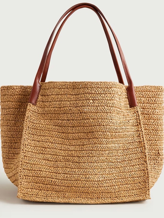 J. Crew Handbags - J CREW Large handknotted packable tote bag $148